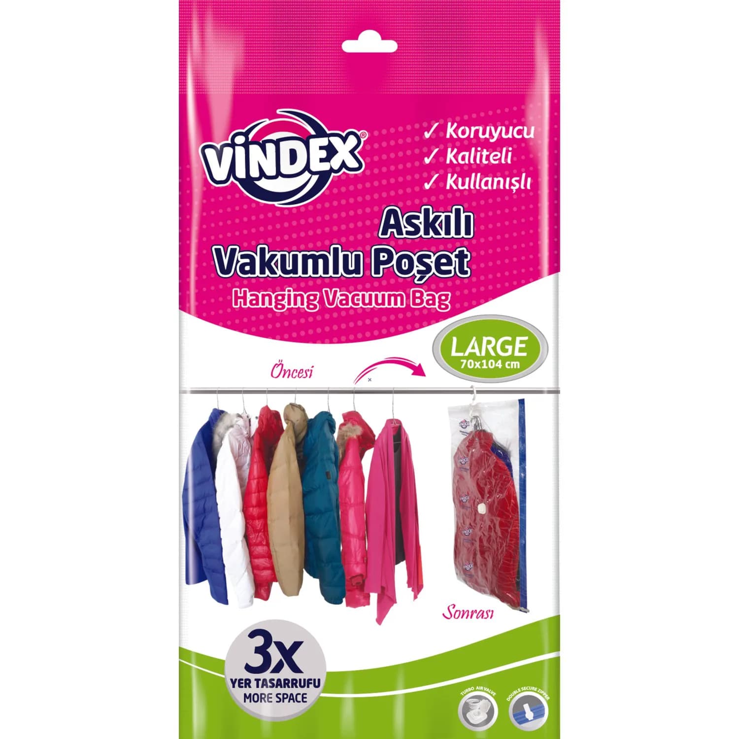 VACUUM BAG 70*104  L 3
