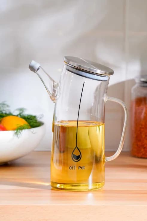 ابريق زيت زجاج 1000 ML