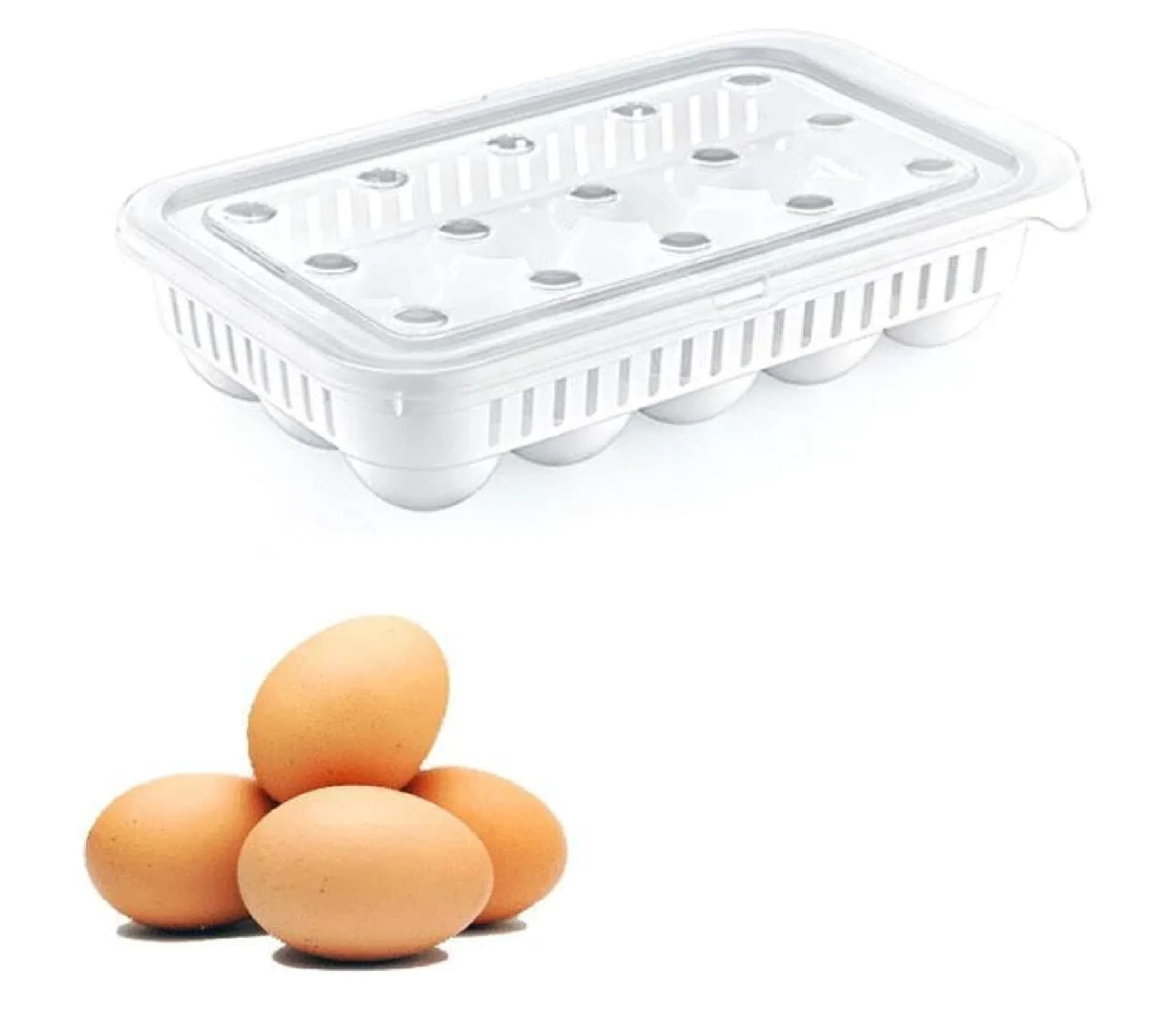 حافظة بيض 15 pcs