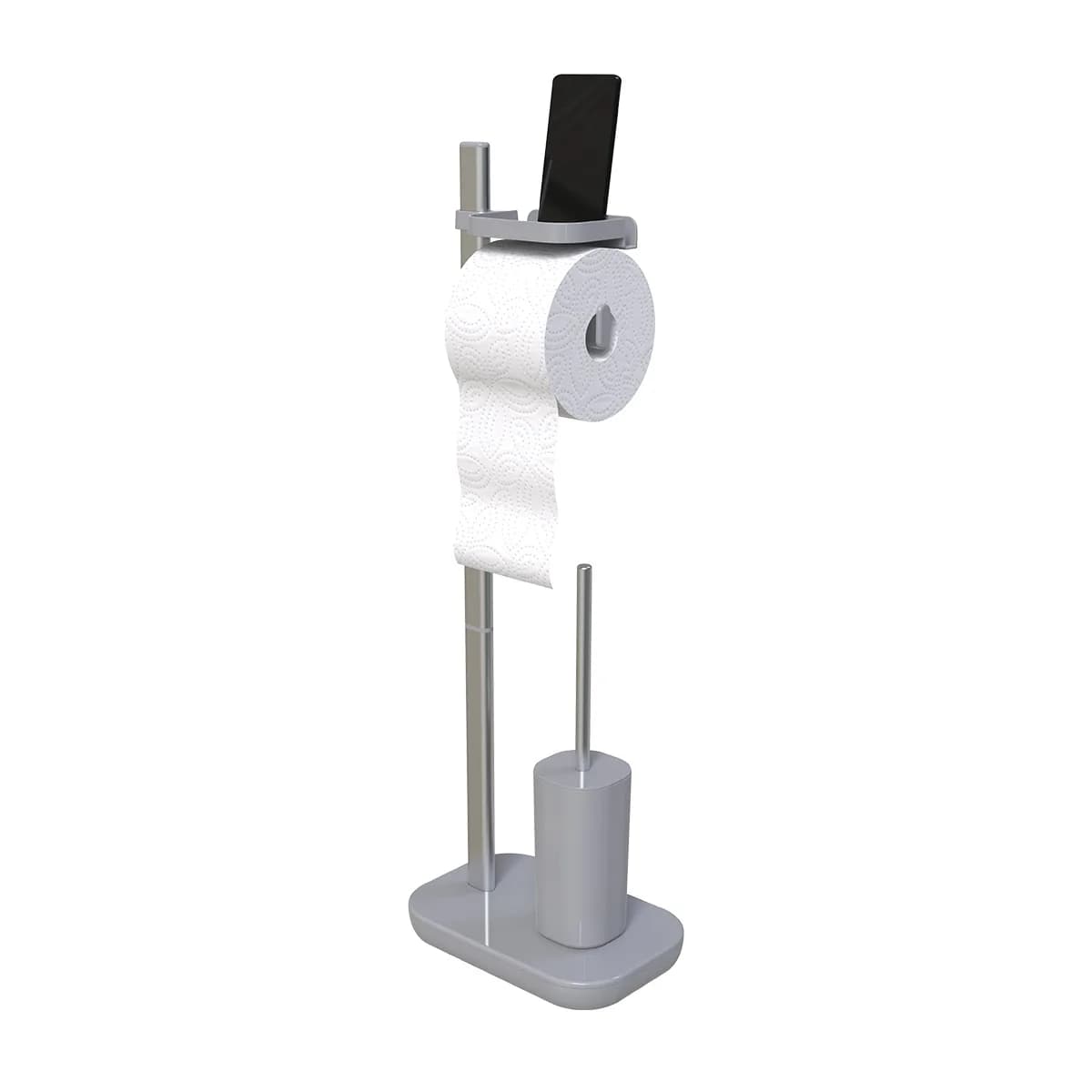 TOILET PAPER STAND WITH BRUSHED