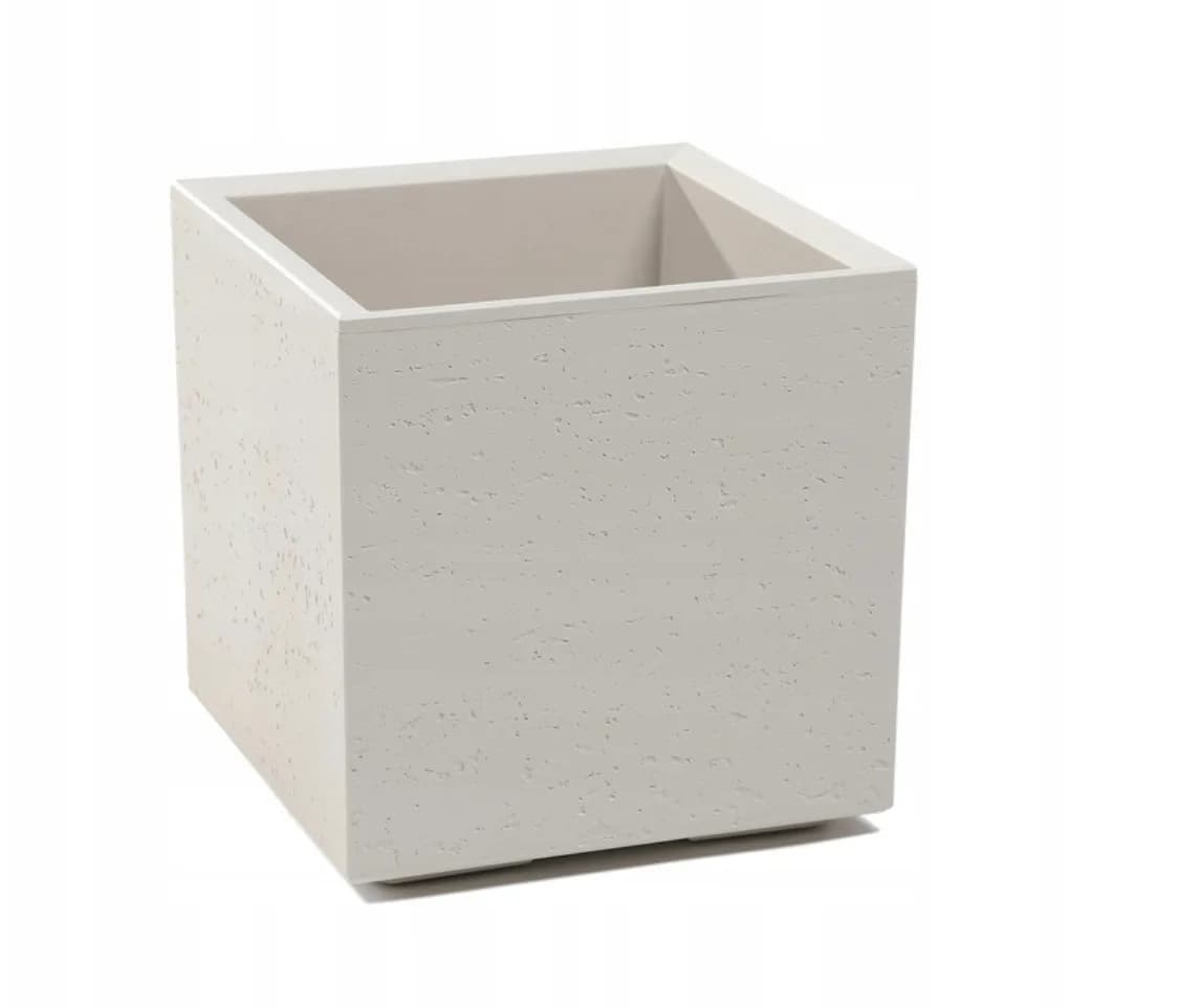 Kwietnik KARO 300x300x300 beton recycled 4