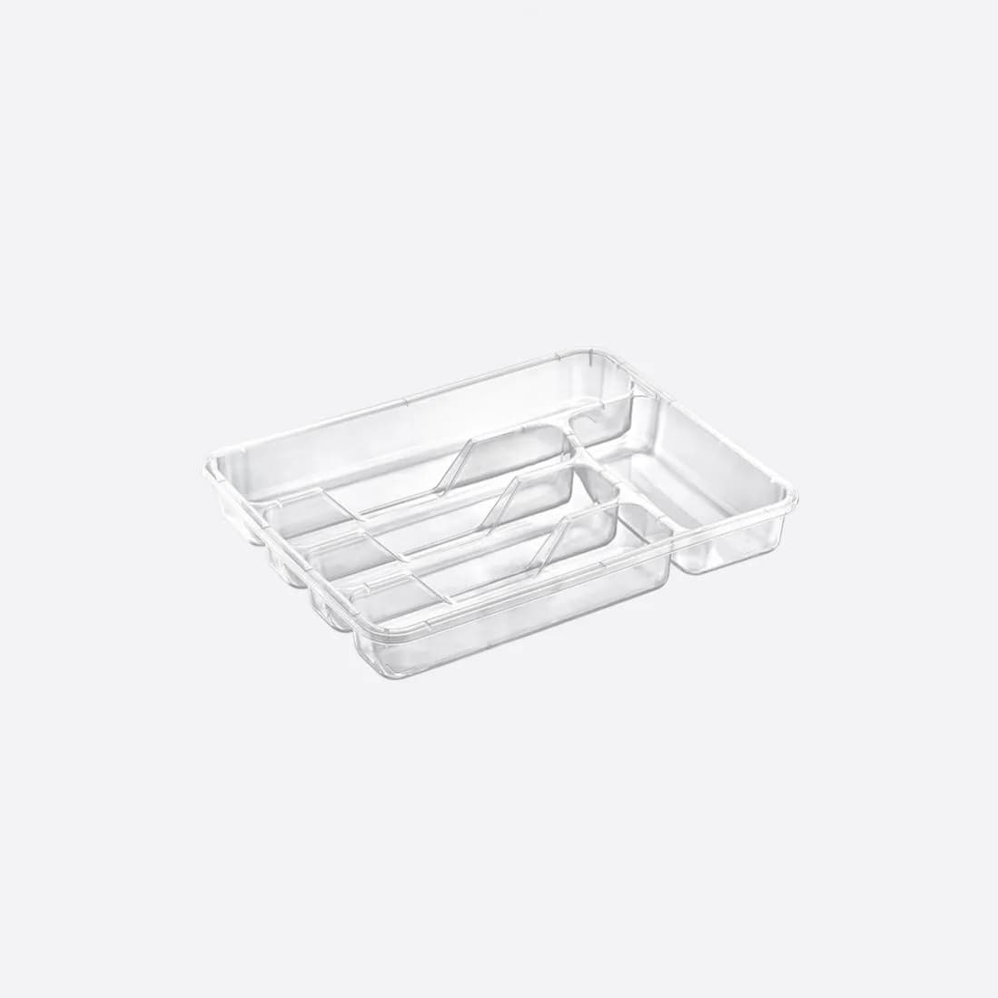 Small Cutlery Tray Transparent