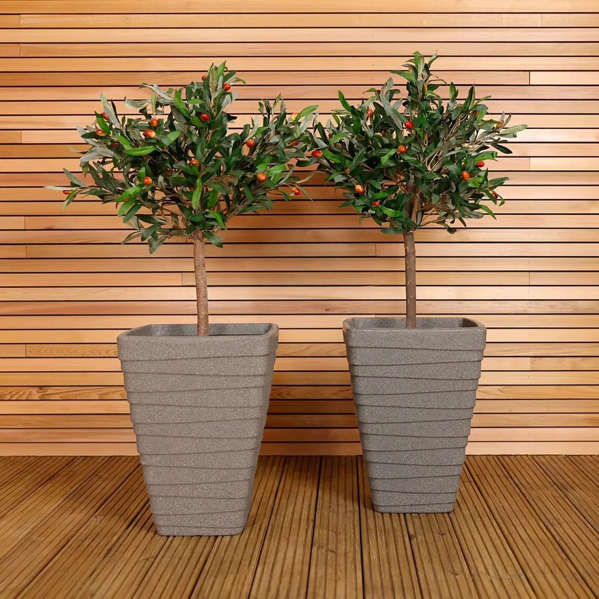 Square Trojan Planter
