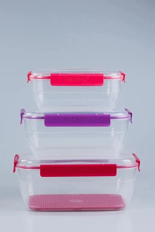 QUARTET FOOD STORAGE SET 3 PCS