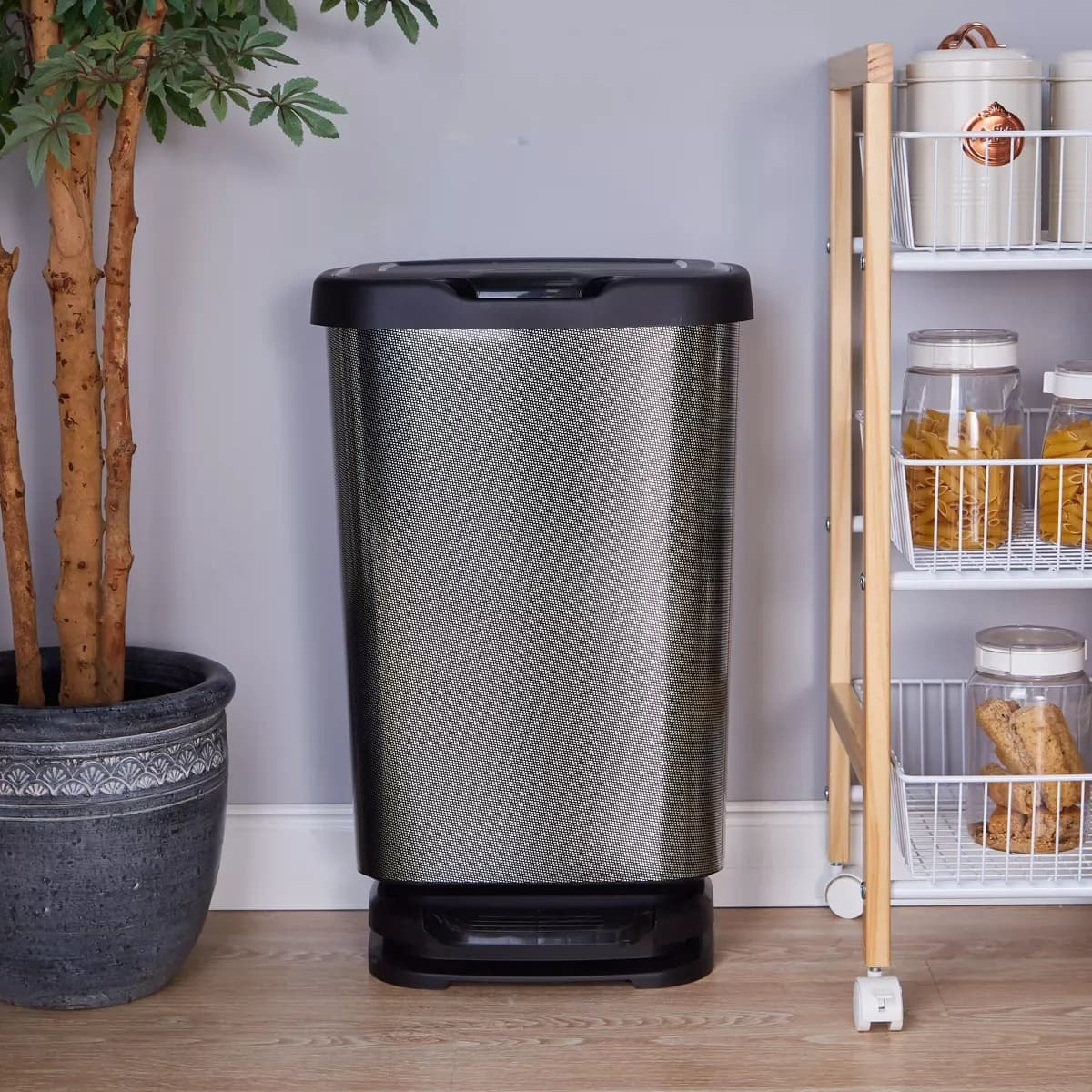 Jive Pedal Bin Metal Look 4