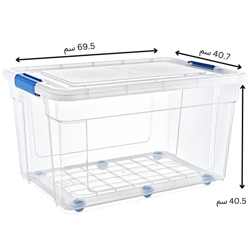صناديق مع عجلات (Glassy Locked) 4