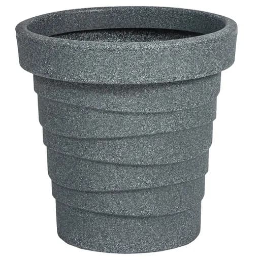 Small Round Trojan charcoal 2