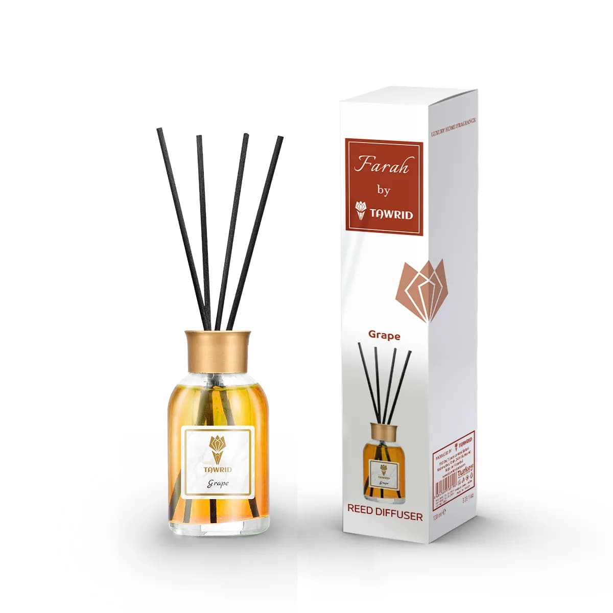 معطر جو مع اعواد 100مل FARAH 6