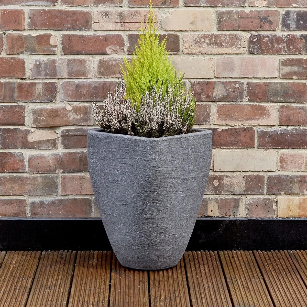 Square Top Round Base